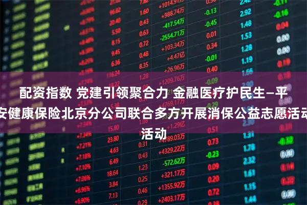 配资指数 党建引领聚合力 金融医疗护民生—平安健康保险北京分公司联合多方开展消保公益志愿活动