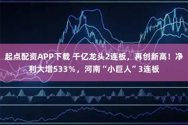 起点配资APP下载 千亿龙头2连板，再创新高！净利大增533％，河南“小巨人”3连板