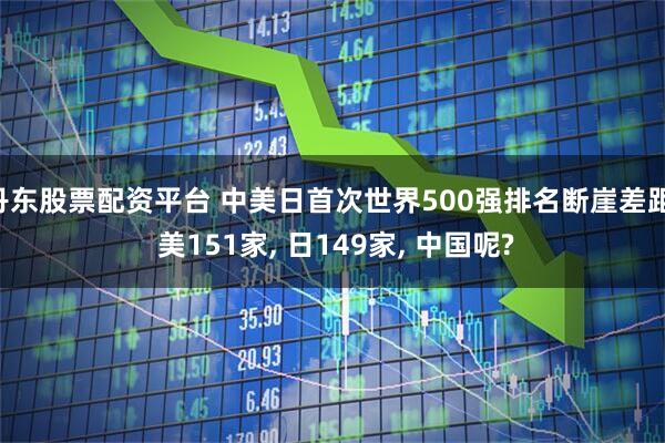 丹东股票配资平台 中美日首次世界500强排名断崖差距: 美151家, 日149家, 中国呢?